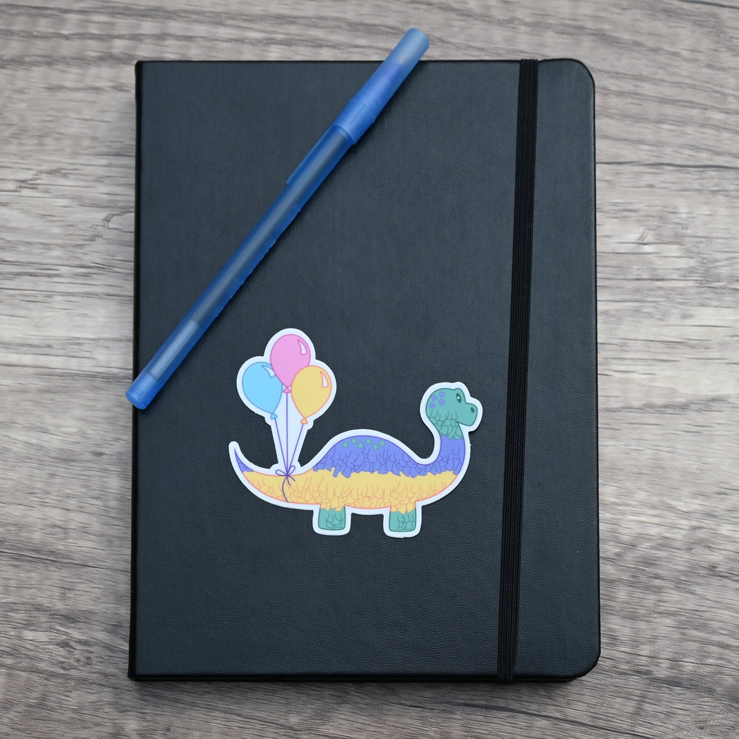 Brontosaurus Pinata  |  Vinyl Sticker