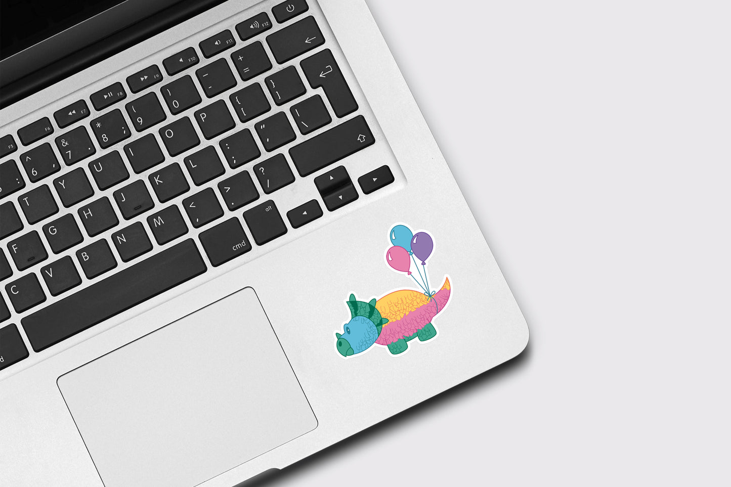 Triceratops Pinata  |  Vinyl Sticker