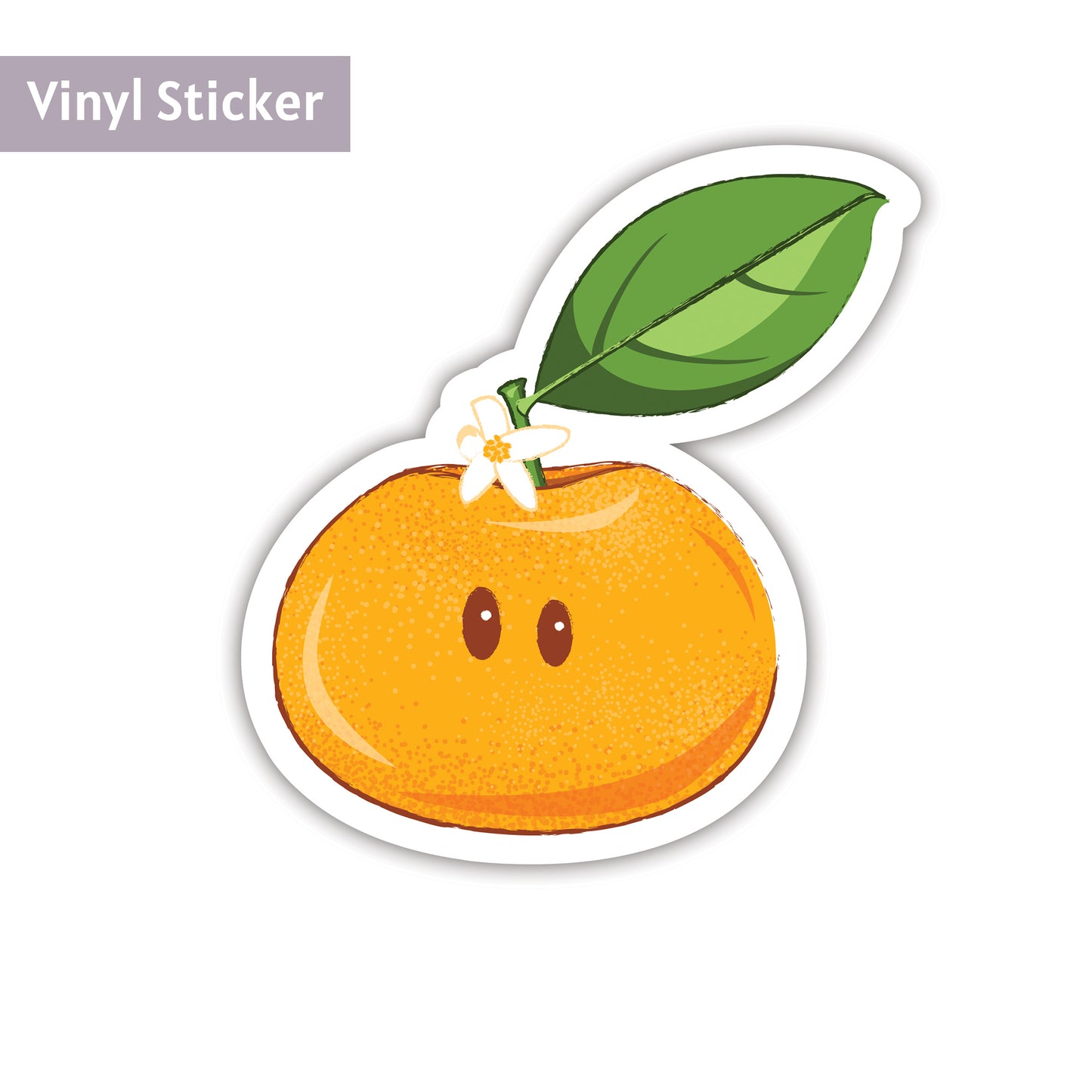 Mandarin  |  Vinyl Sticker