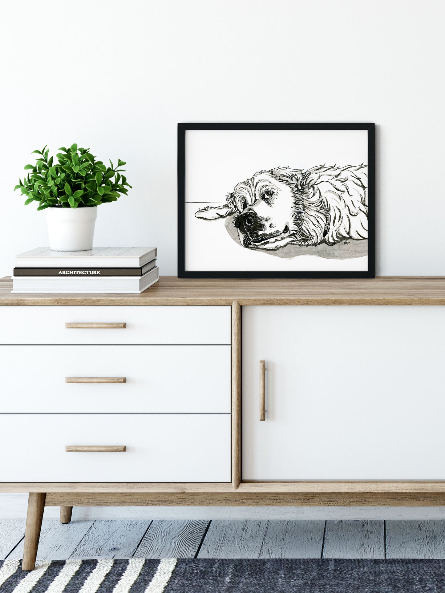 Side Eye  |  8.5"x11"  | Art Print