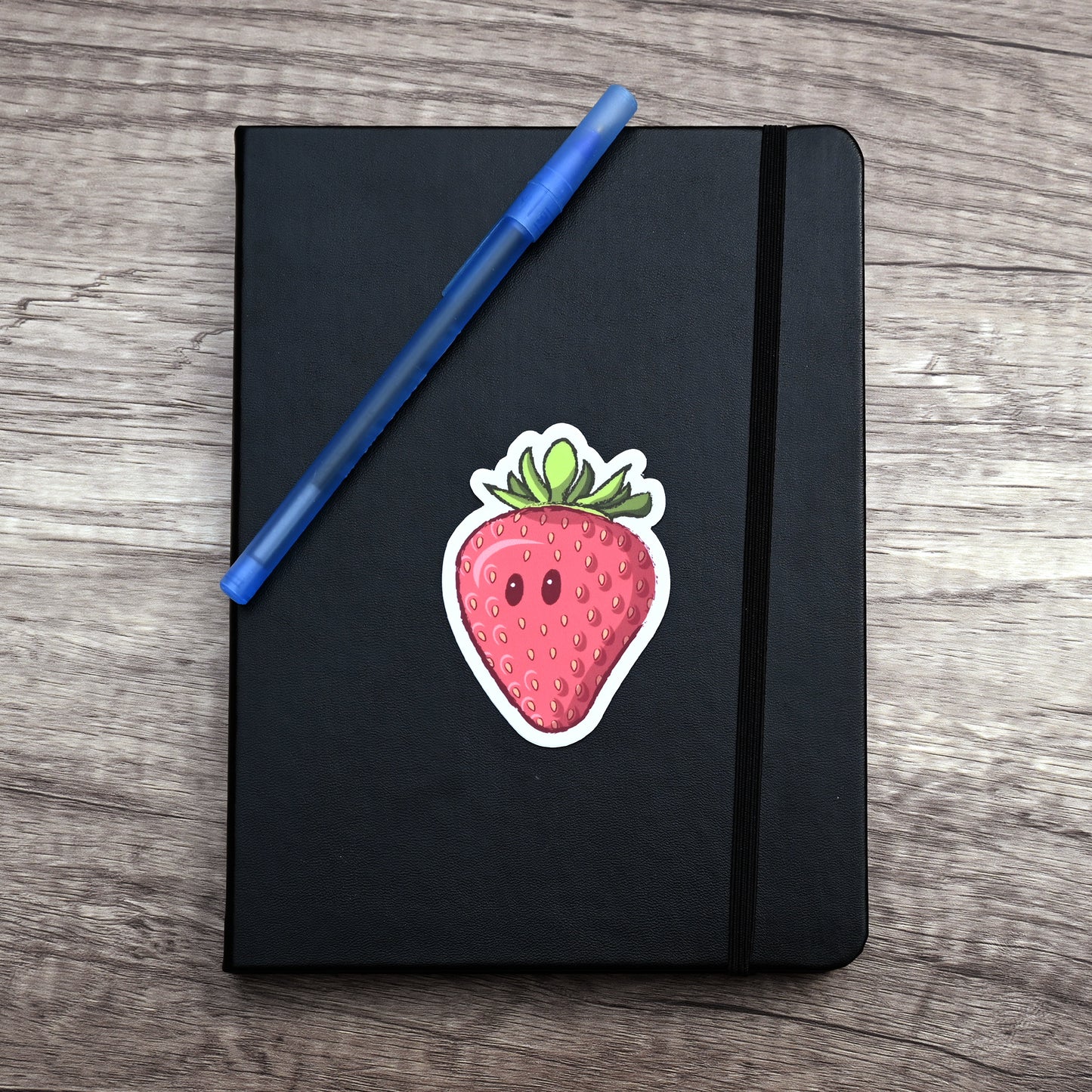 Strawberry  |  Vinyl Sticker