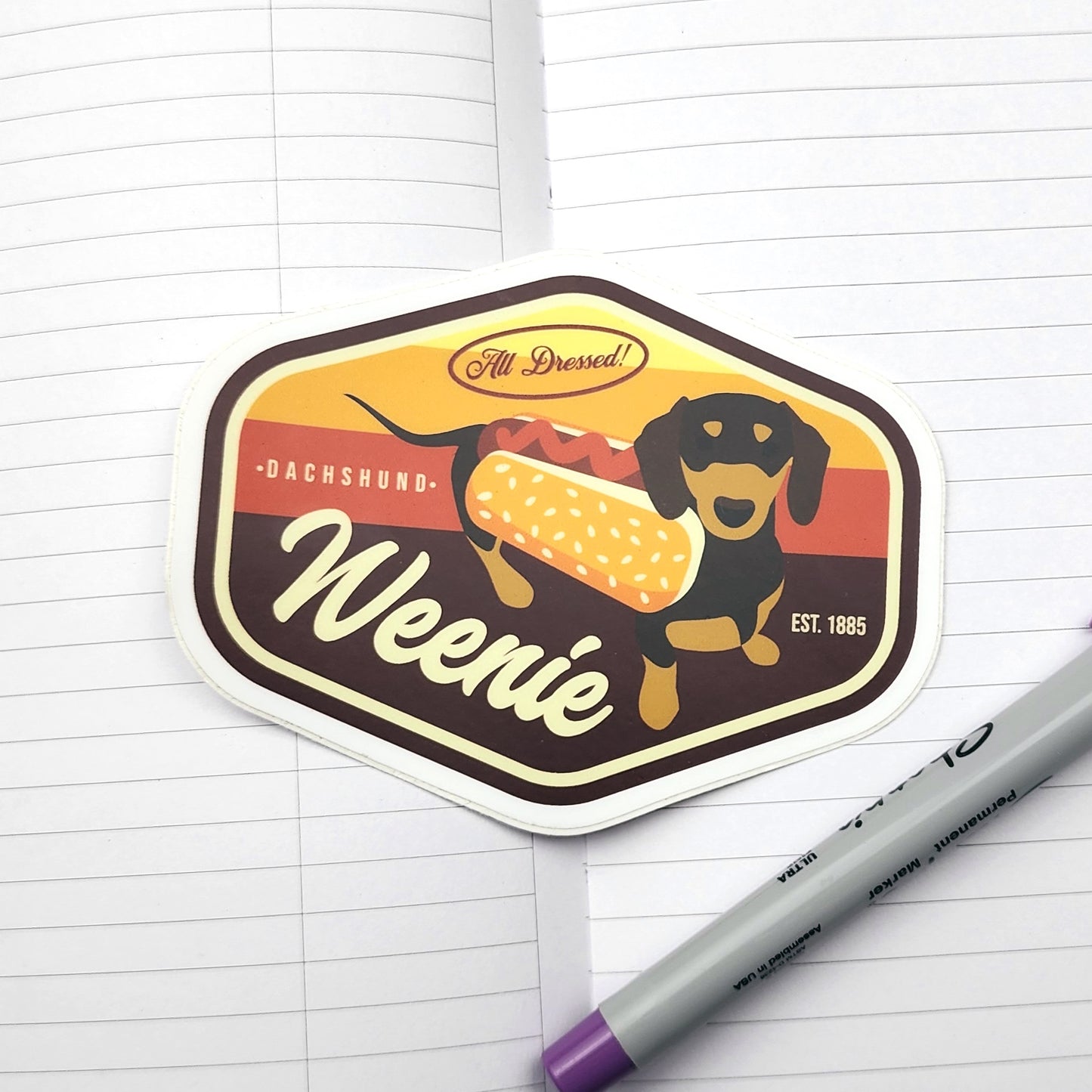 Weenie  |  Vinyl Sticker