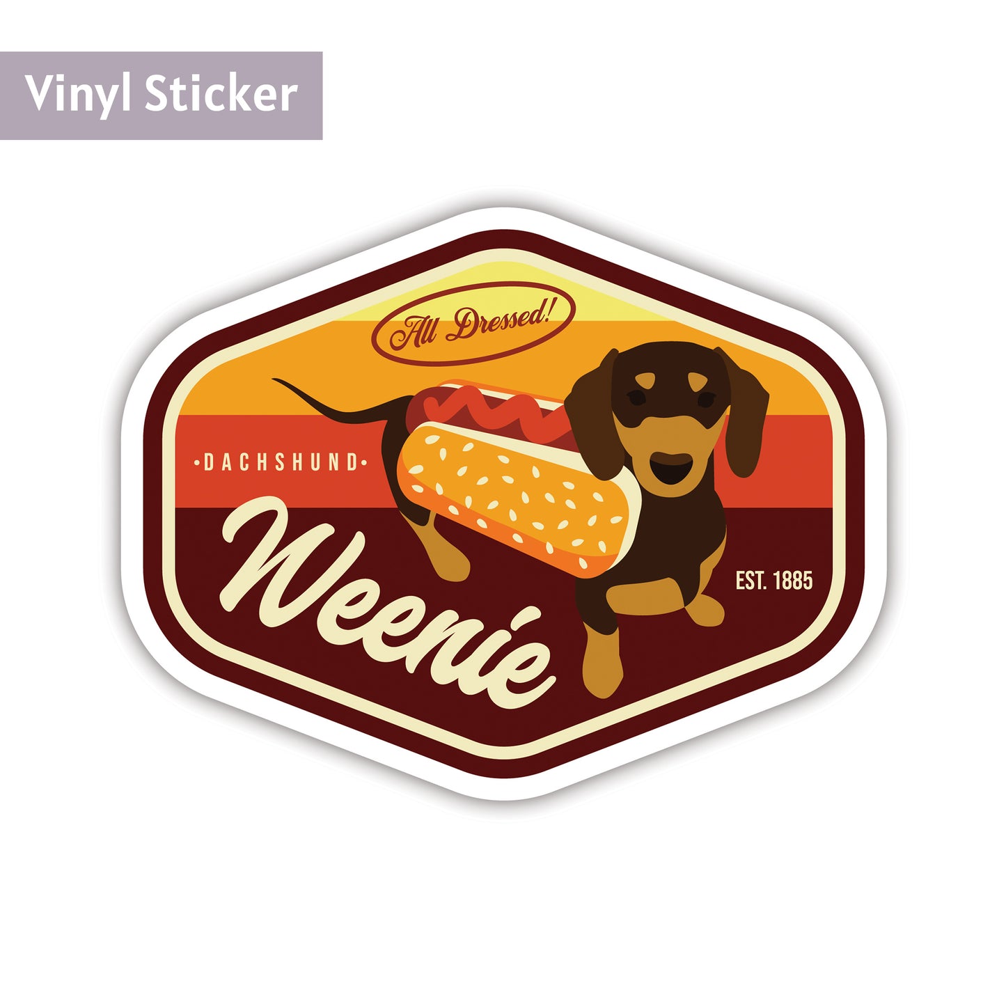 Weenie  |  Vinyl Sticker