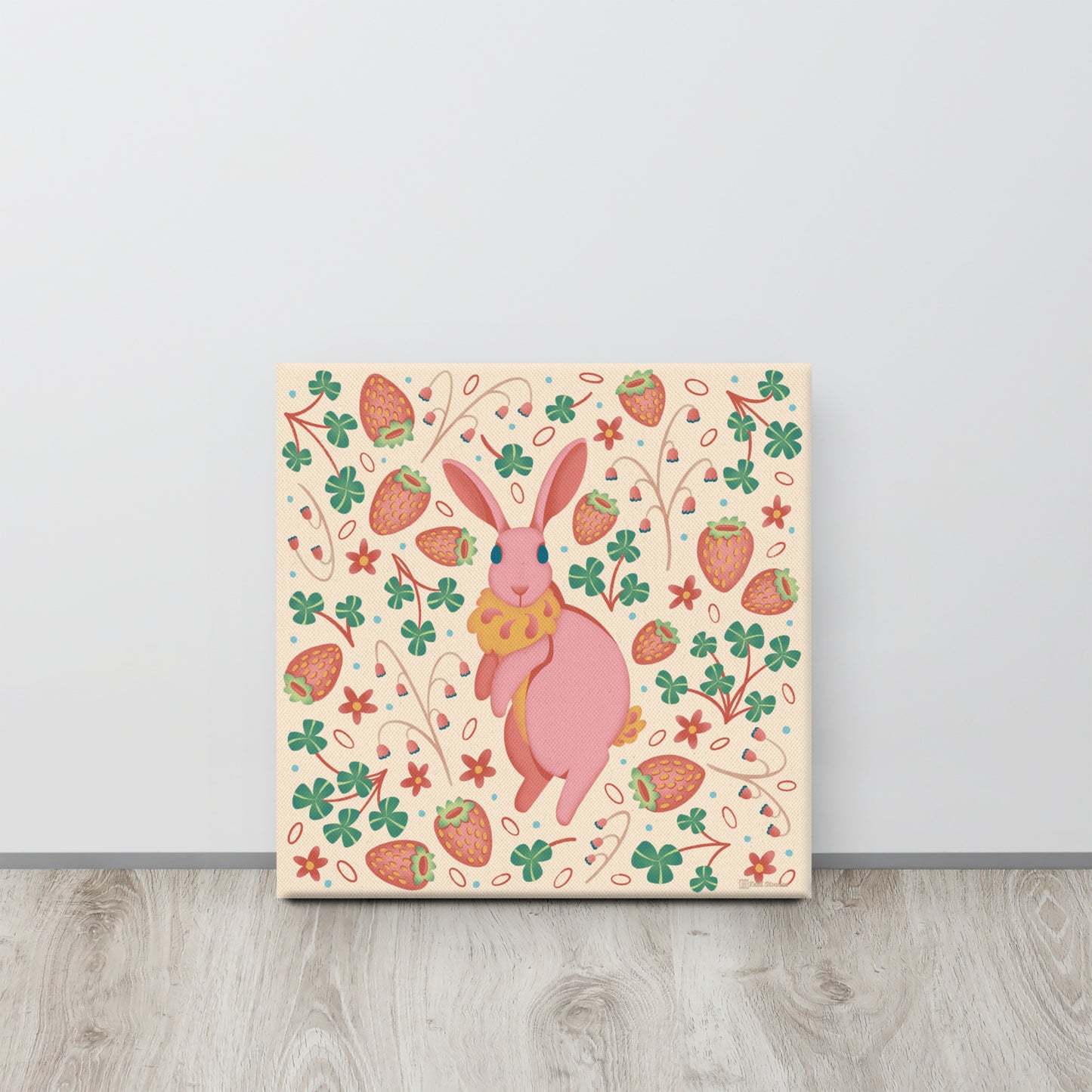 Wildwood Hare  |  16" x 16"  |  Canvas Print